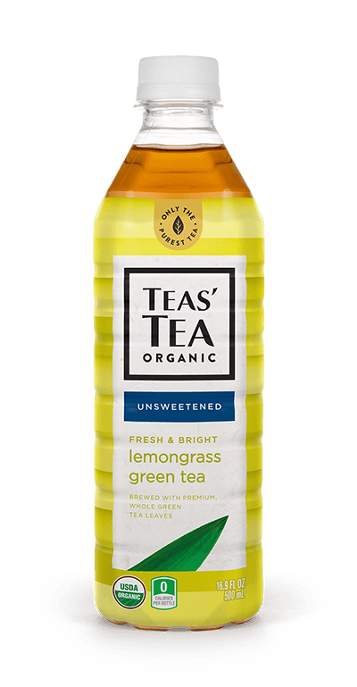 Teas' Tea Lemongrass <br>Green Tea Bottle