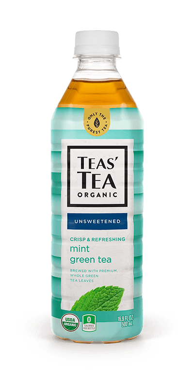 Teas' Tea Mint <br>Green Tea Bottle