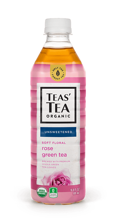 Teas' Tea Rose <br>Green Tea Bottle